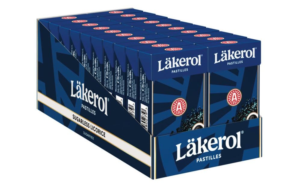 Läkerol Bonbons Sugarless Licorice 20 x 27 g Läkerol Bonbons Sugarless Licorice 20 x 27 g