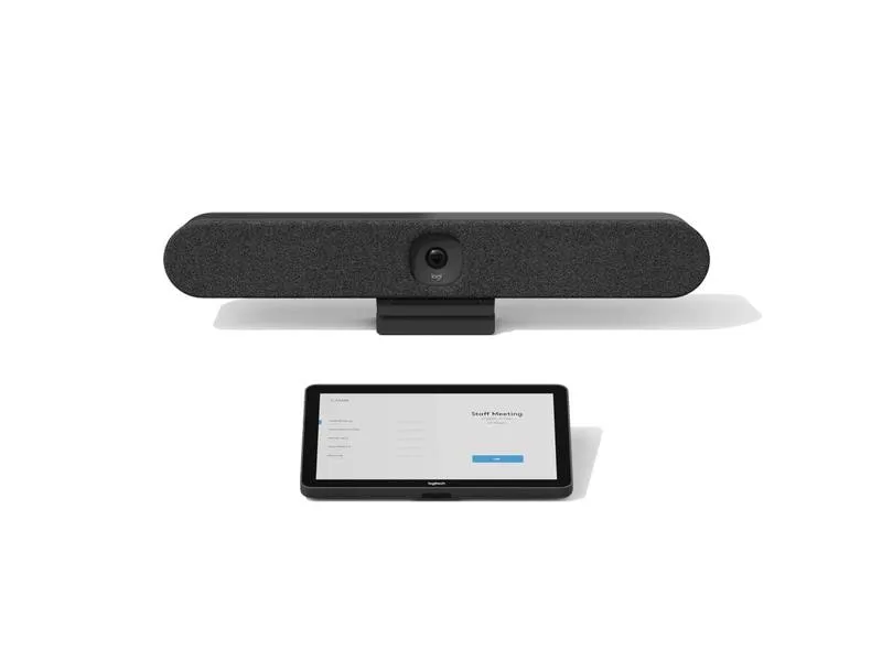 Logitech Rally Bar Huddle Video Collaboration Bar + Tap IP 4K/UHD Logitech Rally Bar Huddle Video Collaboration Bar + Tap IP 4K/UHD