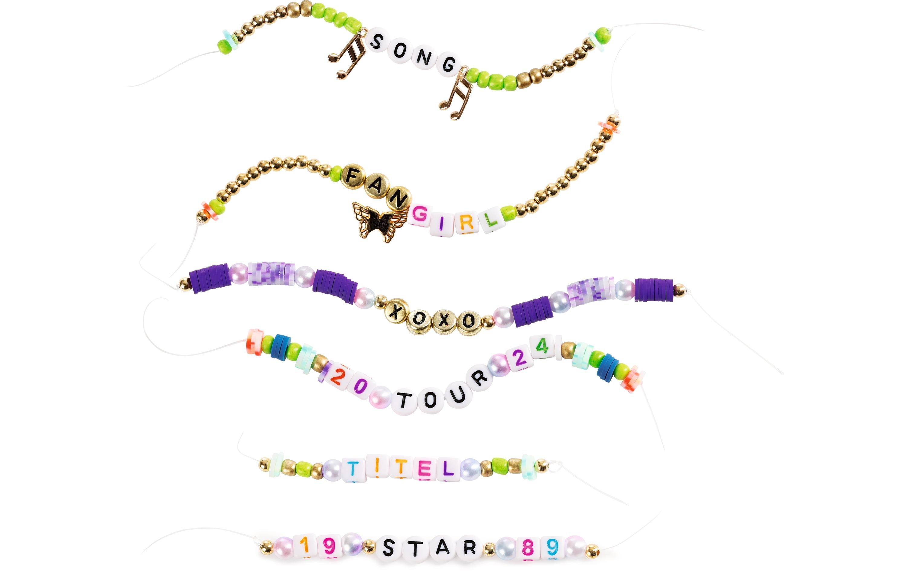 MAXXmee Bastelset für Armbänder 2400 Teile