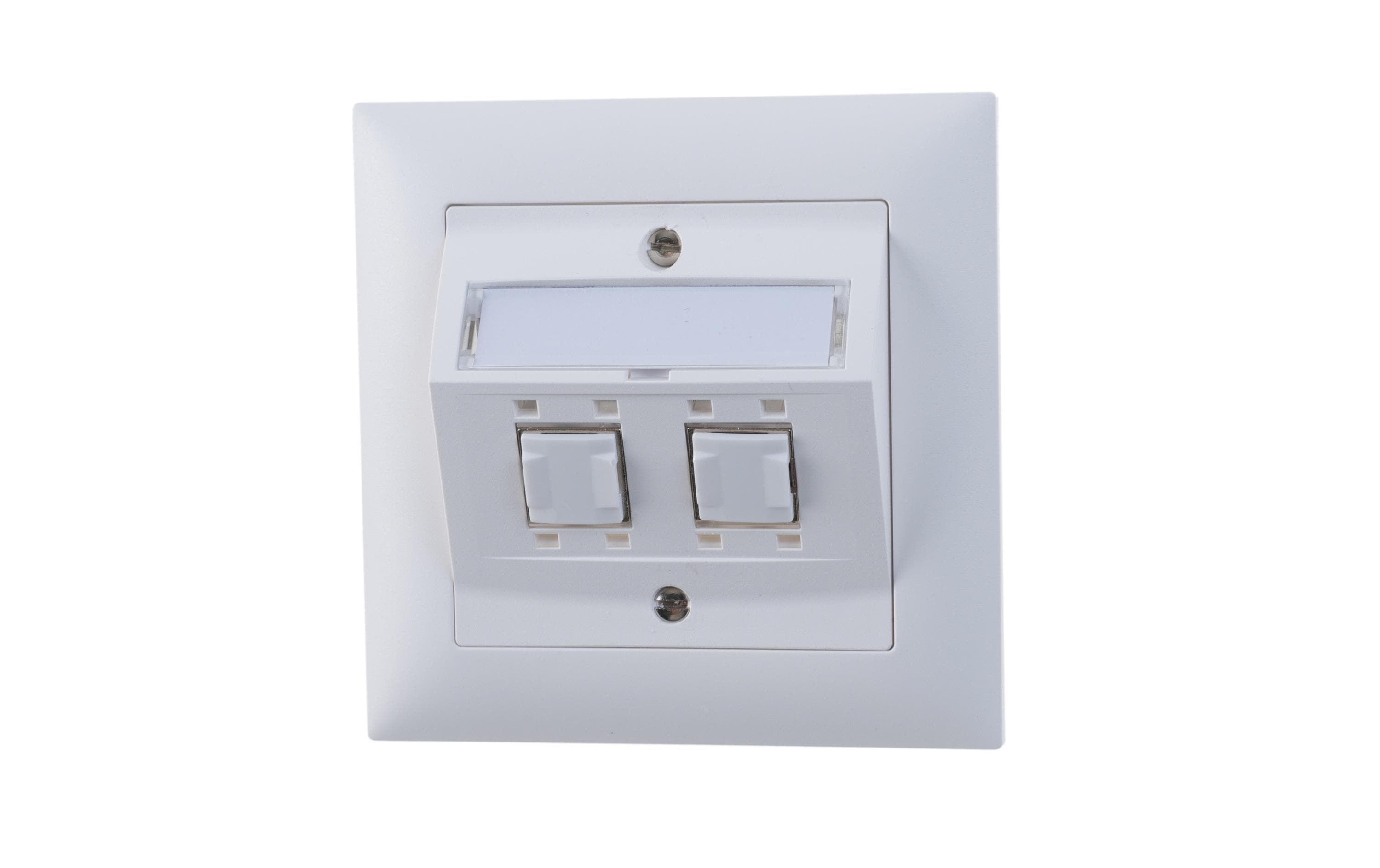 Feller EDIZIOdue Netzwerkdose UP 2x RJ45 Kat. 6 geschirmt Feller EDIZIOdue Netzwerkdose UP 2x RJ45 Kat. 6 geschirmt