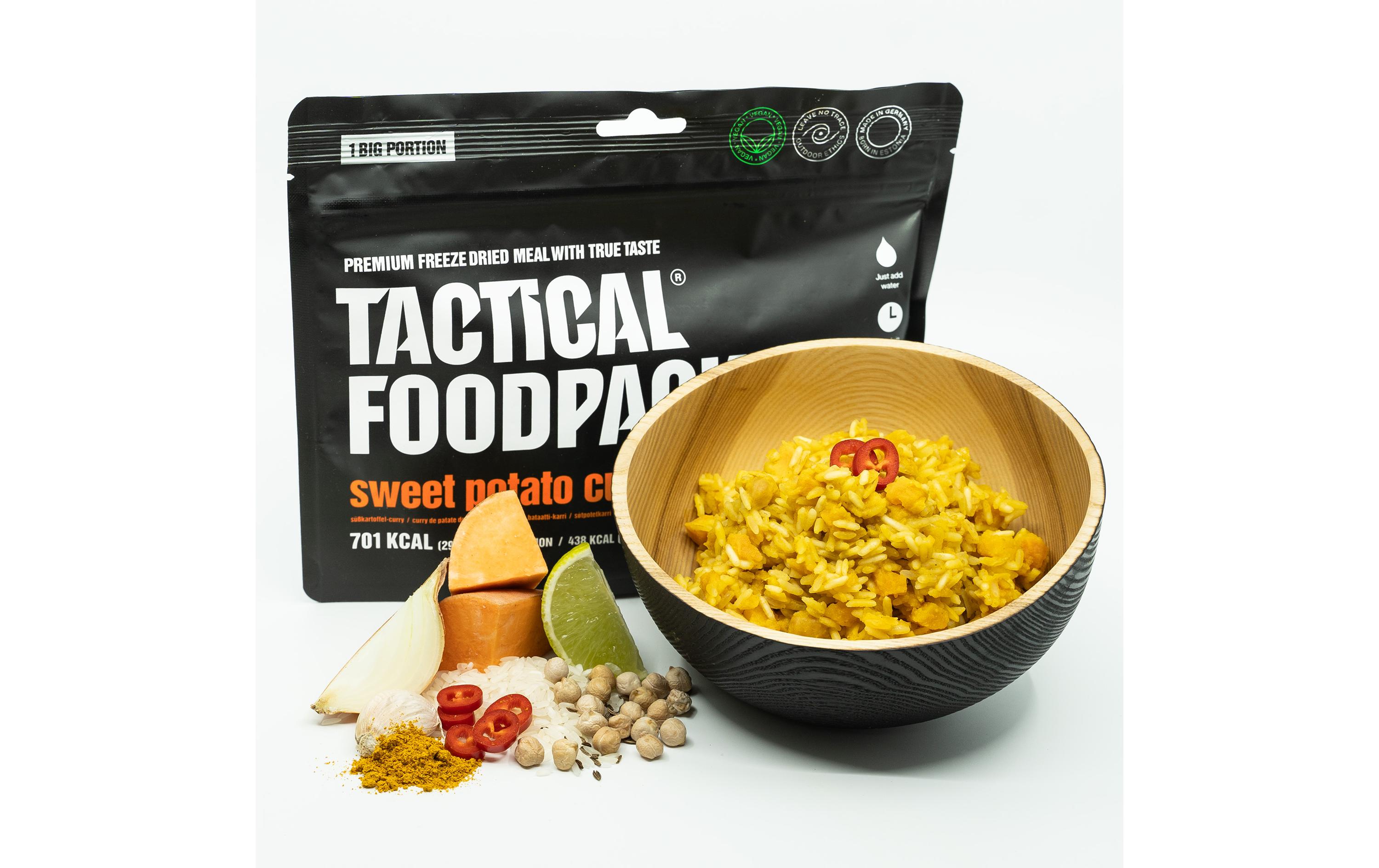 Tactical Foodpack Hauptgericht Süsskartoffel-Curry