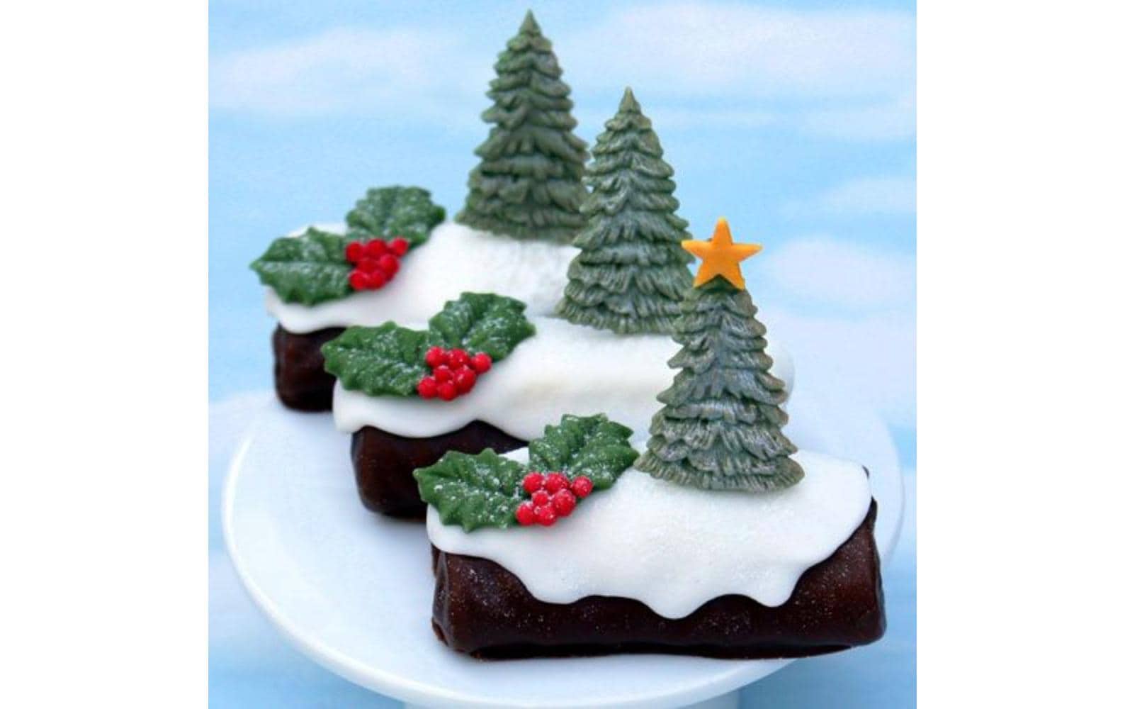 BackshopSchweiz Motiv-Backform Tannenbaum aus Silikon