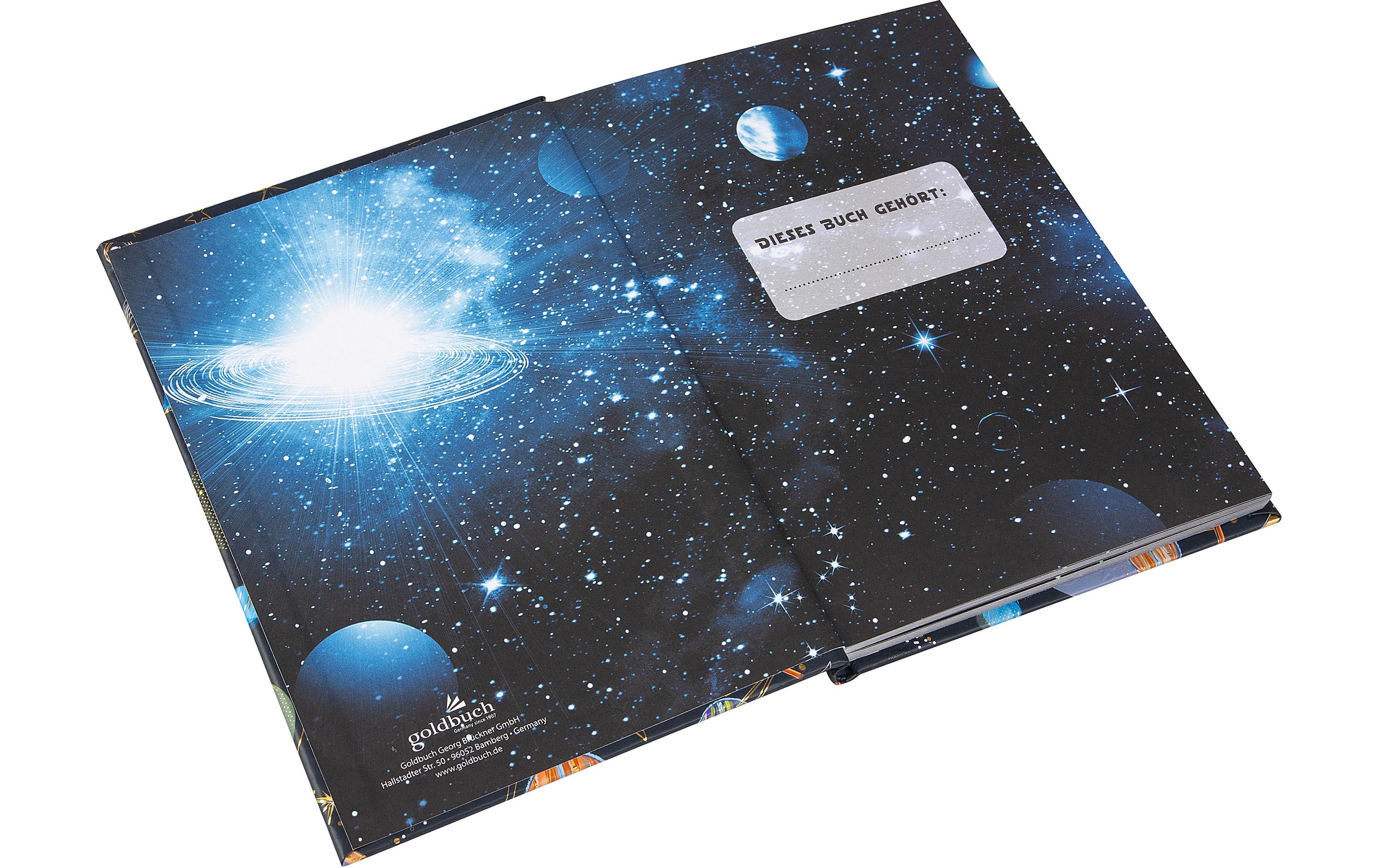 Goldbuch Freundebuch Universe A5, 88 Seiten