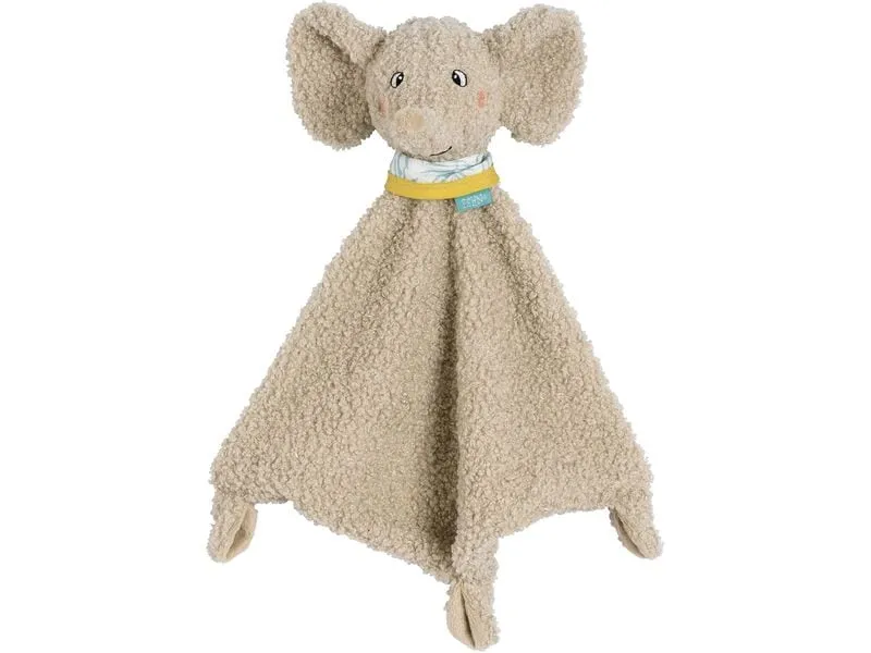 fehn Schmusetuch Elefant, Beige, 33 cm fehn Schmusetuch Elefant, Beige, 33 cm