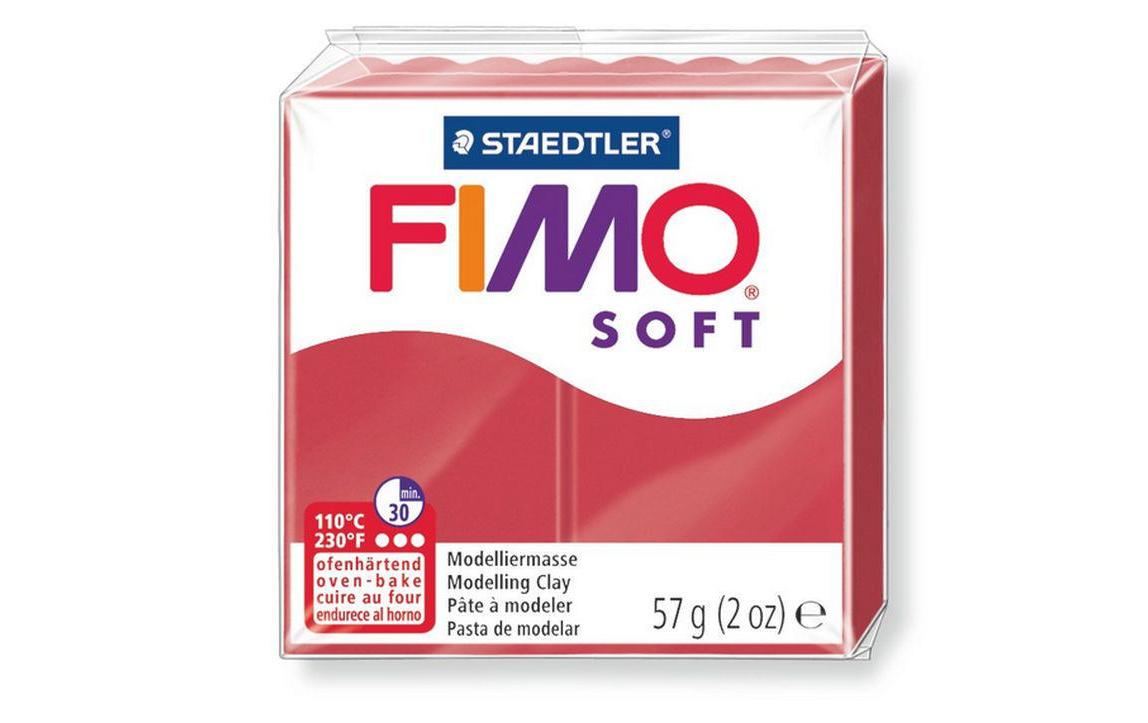 Fimo Modelliermasse Soft Rot