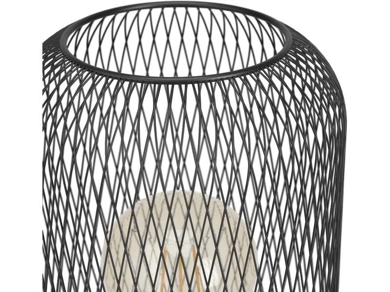 EGLO Leuchten Tischleuchte WRINGTON schwarz exkl. E27 1x60W EGLO Leuchten Tischleuchte WRINGTON schwarz exkl. E27 1x60W