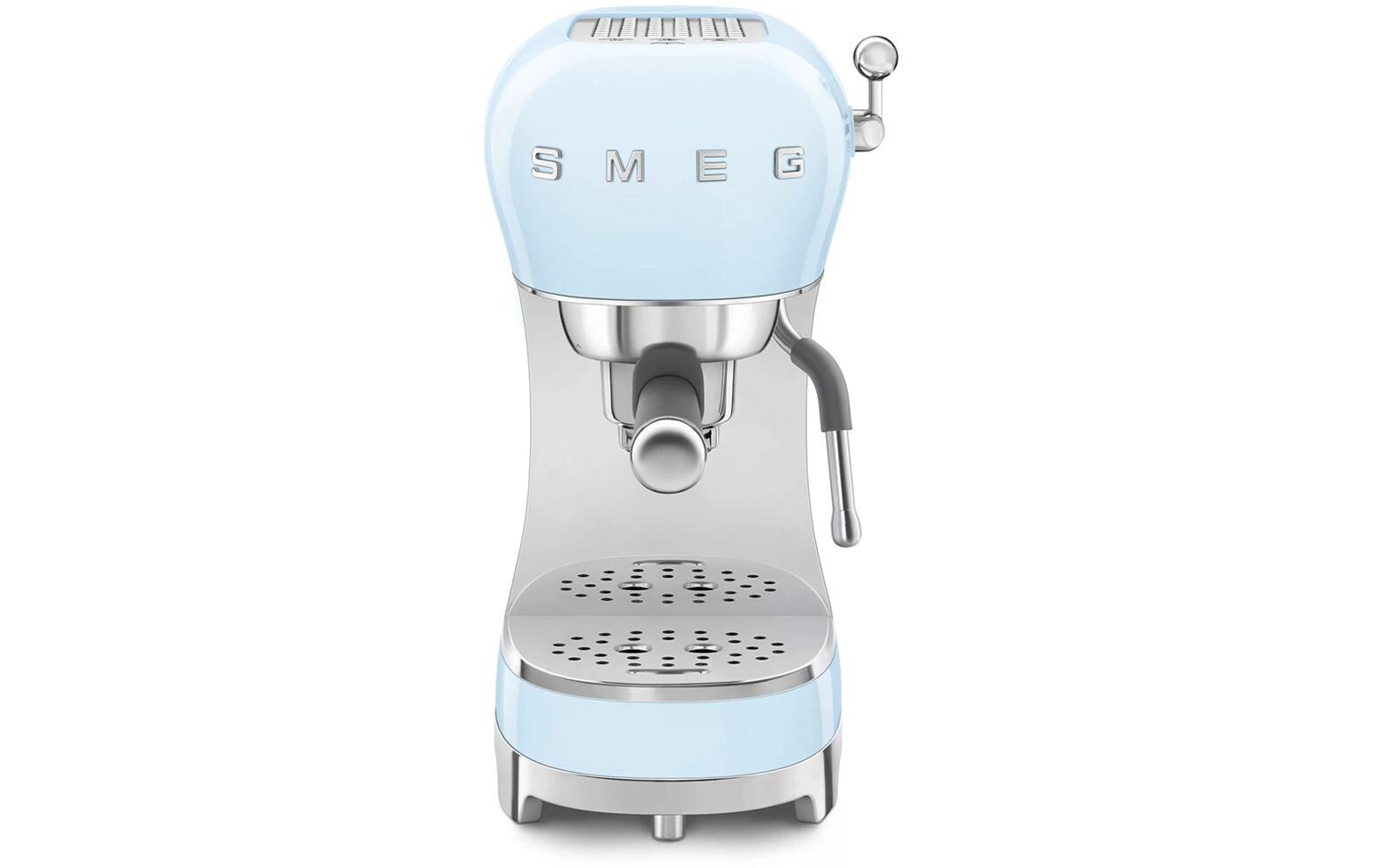 SMEG Siebträgermaschine 50's Style ECF02PBEU Blau