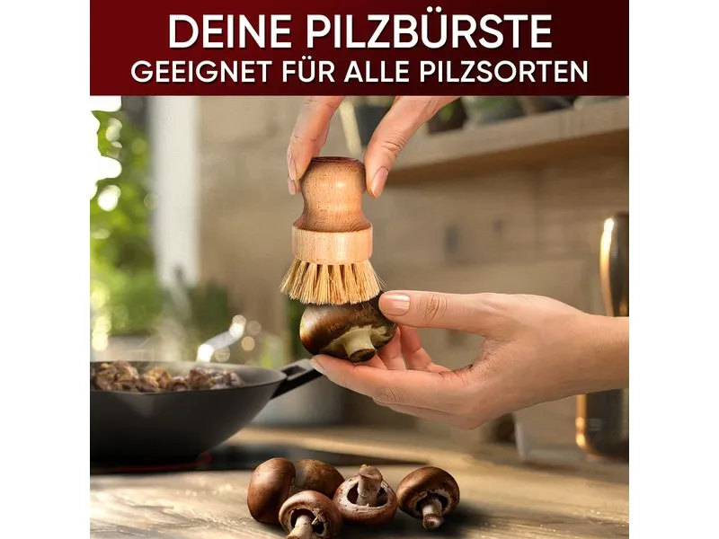 Gusskoenig Holz-Spülbürste mit Sisalborsten für Gusseisen Gusskoenig Holz-Spülbürste mit Sisalborsten für Gusseisen