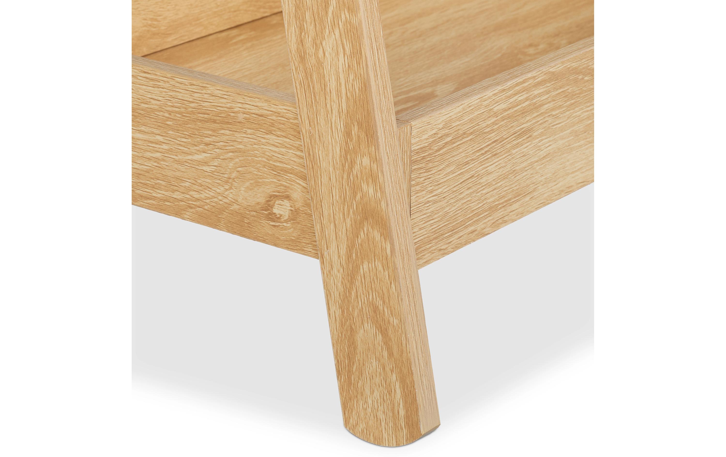 relaxdays Kleiderständer für Kinder 64.5 x 99 cm, Braun