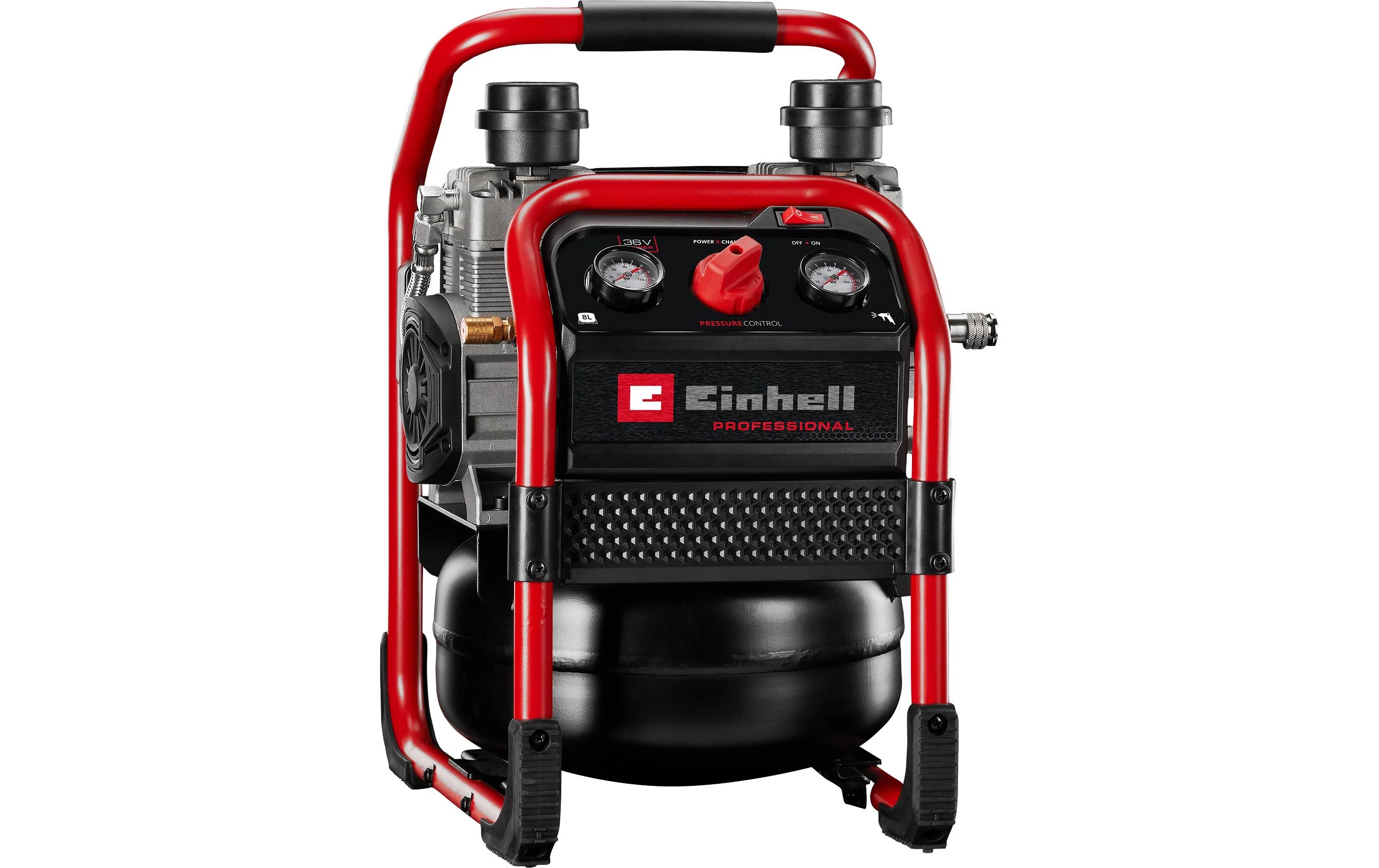 Einhell Professional Akku-Kompressor SILENZZO 36/210