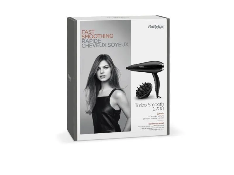 Babyliss Haartrockner Turbo Smooth D572DCHE Babyliss Haartrockner Turbo Smooth D572DCHE