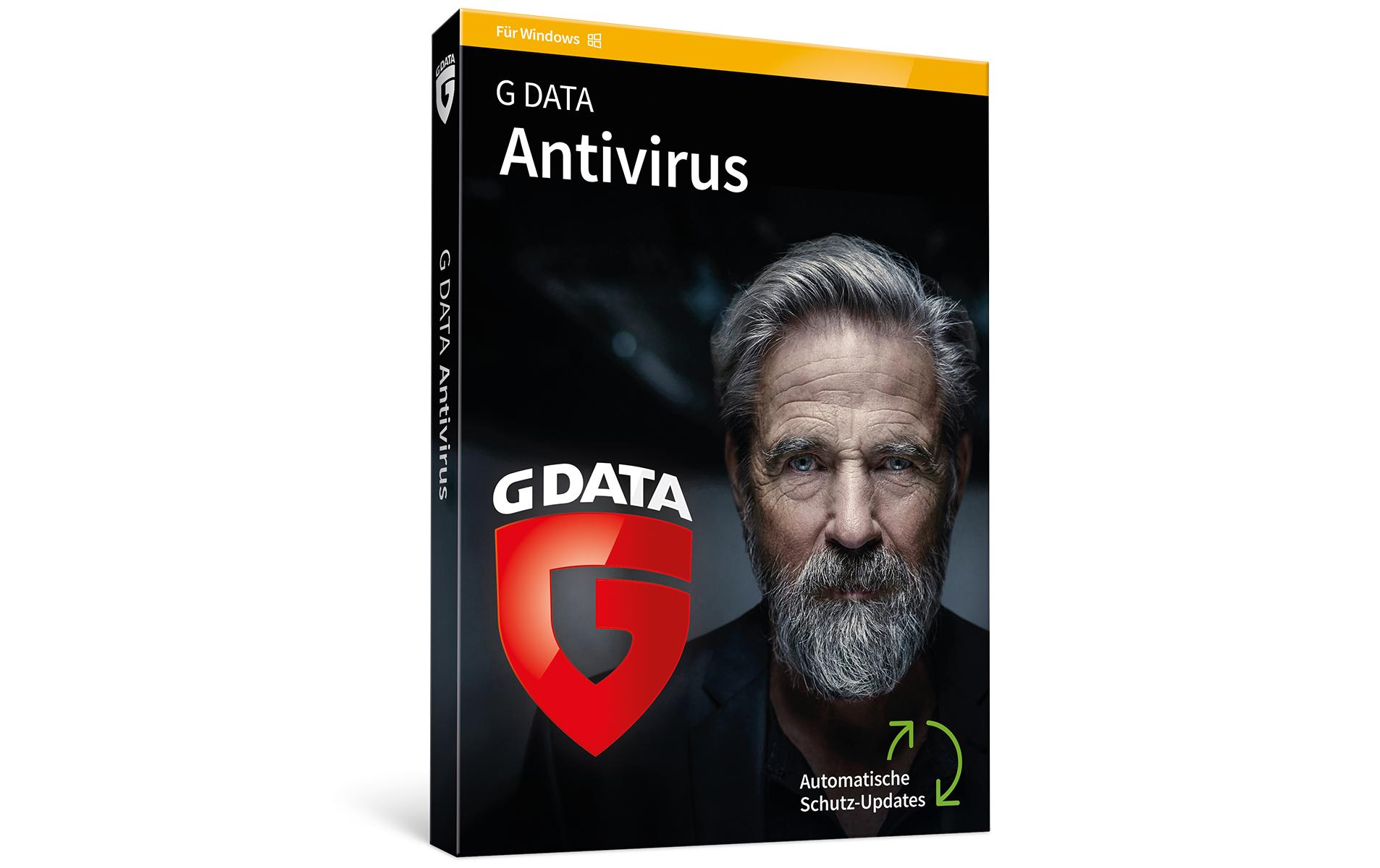 G DATA Antivirus Box, Vollversion, 1 PC