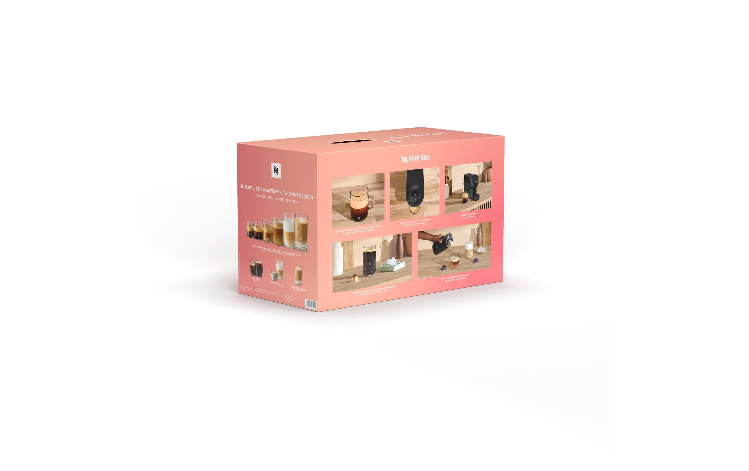 De'Longhi Kaffeemaschine Nespresso Vertuo Pop Schwarz