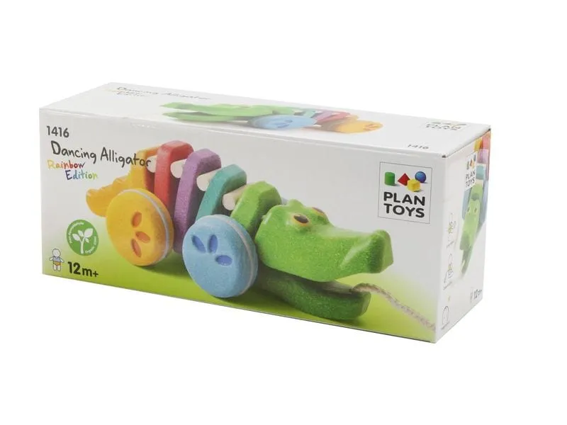 Plantoys Alligator Regenbogen Holz Mehrfarbig Plantoys Alligator Regenbogen Holz Mehrfarbig