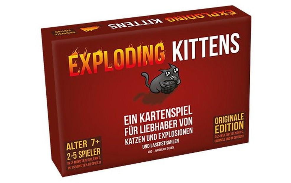 Asmodée Partyspiel Exploding Kittens -DE-