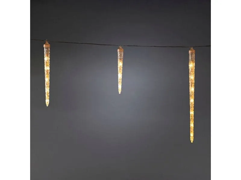 Konstsmide LED Eiszapfen Lichtervorhang 4.50m inkl. 16 Zapfen Konstsmide LED Eiszapfen Lichtervorhang 4.50m inkl. 16 Zapfen