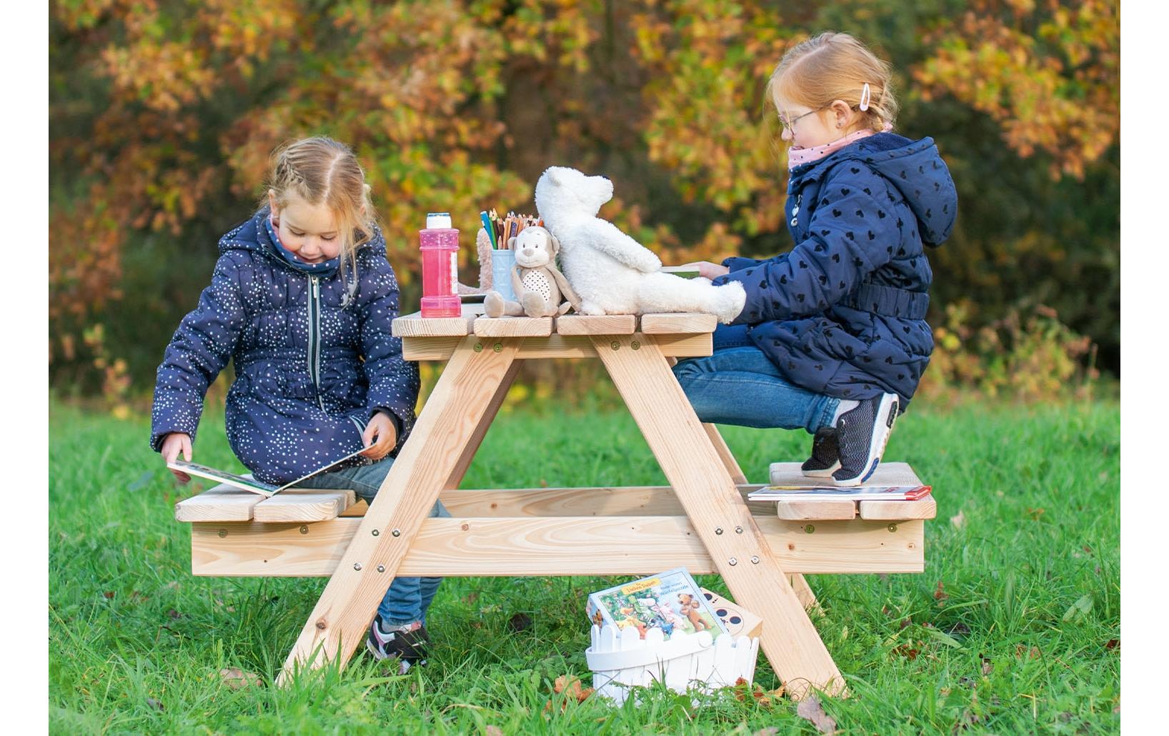 Pinolino Kindersitzgarnitur Nicki für 4 Maxi natur