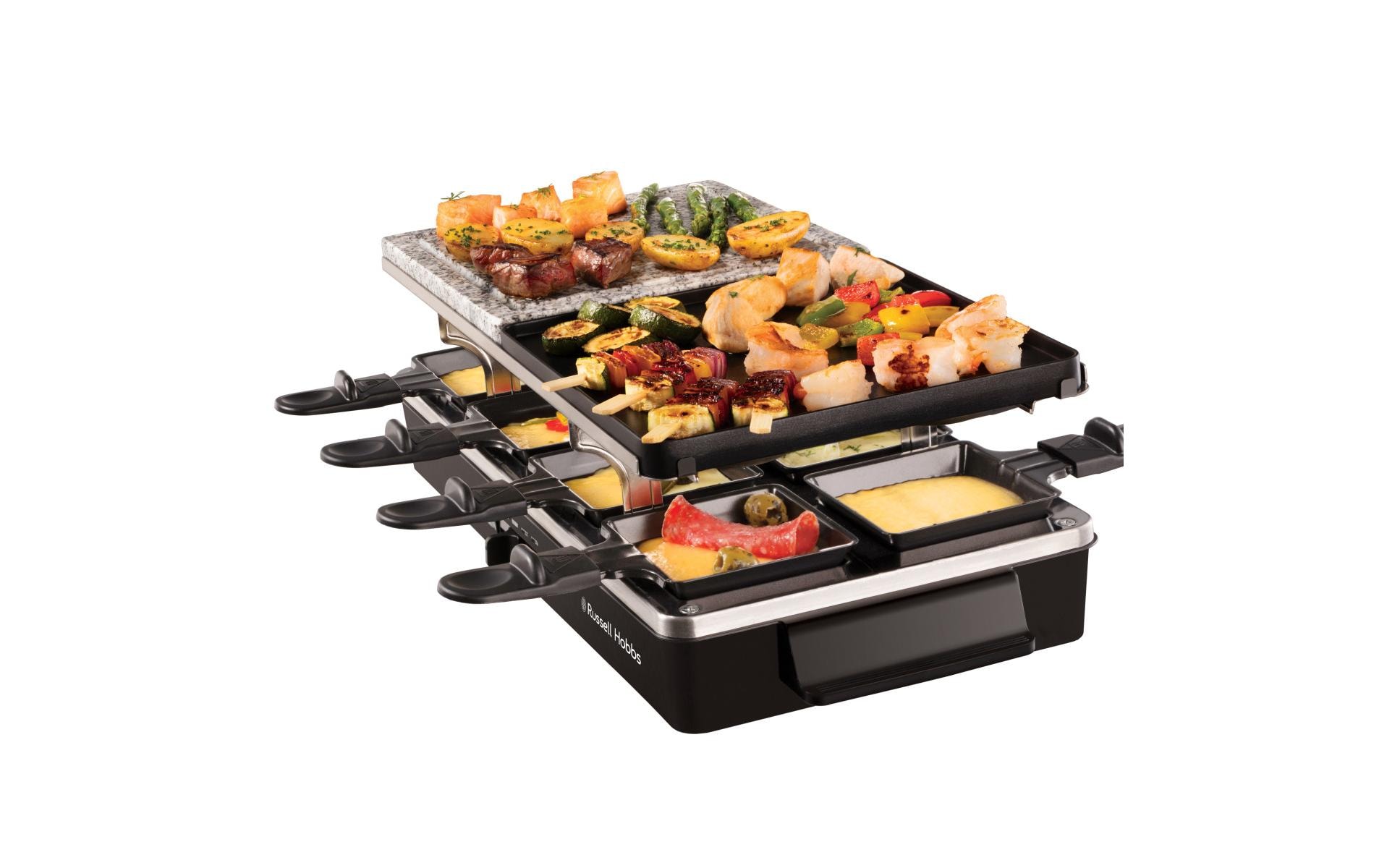 Russell Hobbs Multi Raclette 3 in 1 8 Personen