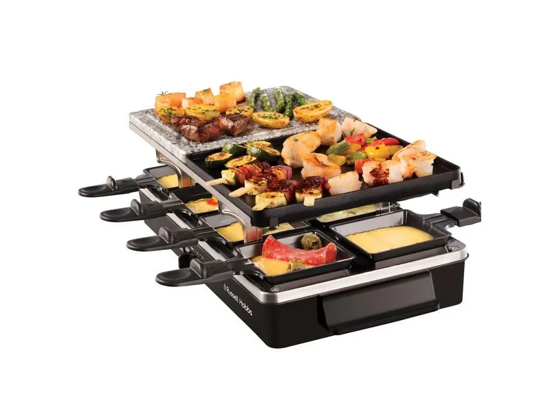 Russell Hobbs Multi Raclette 3 in 1 8 Personen Russell Hobbs Multi Raclette 3 in 1 8 Personen