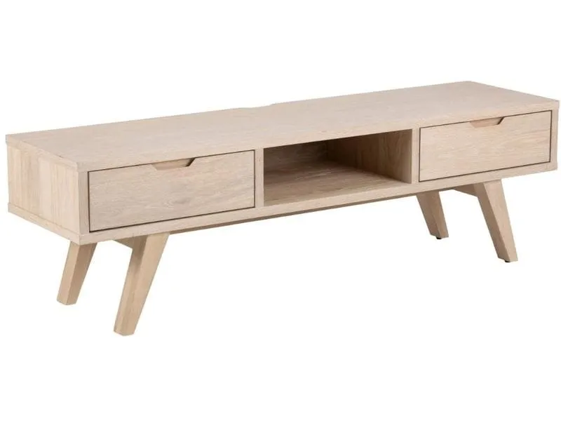AC Design TV-Möbel A-Line Eiche 150 cm Weiss AC Design TV-Möbel A-Line Eiche 150 cm Weiss