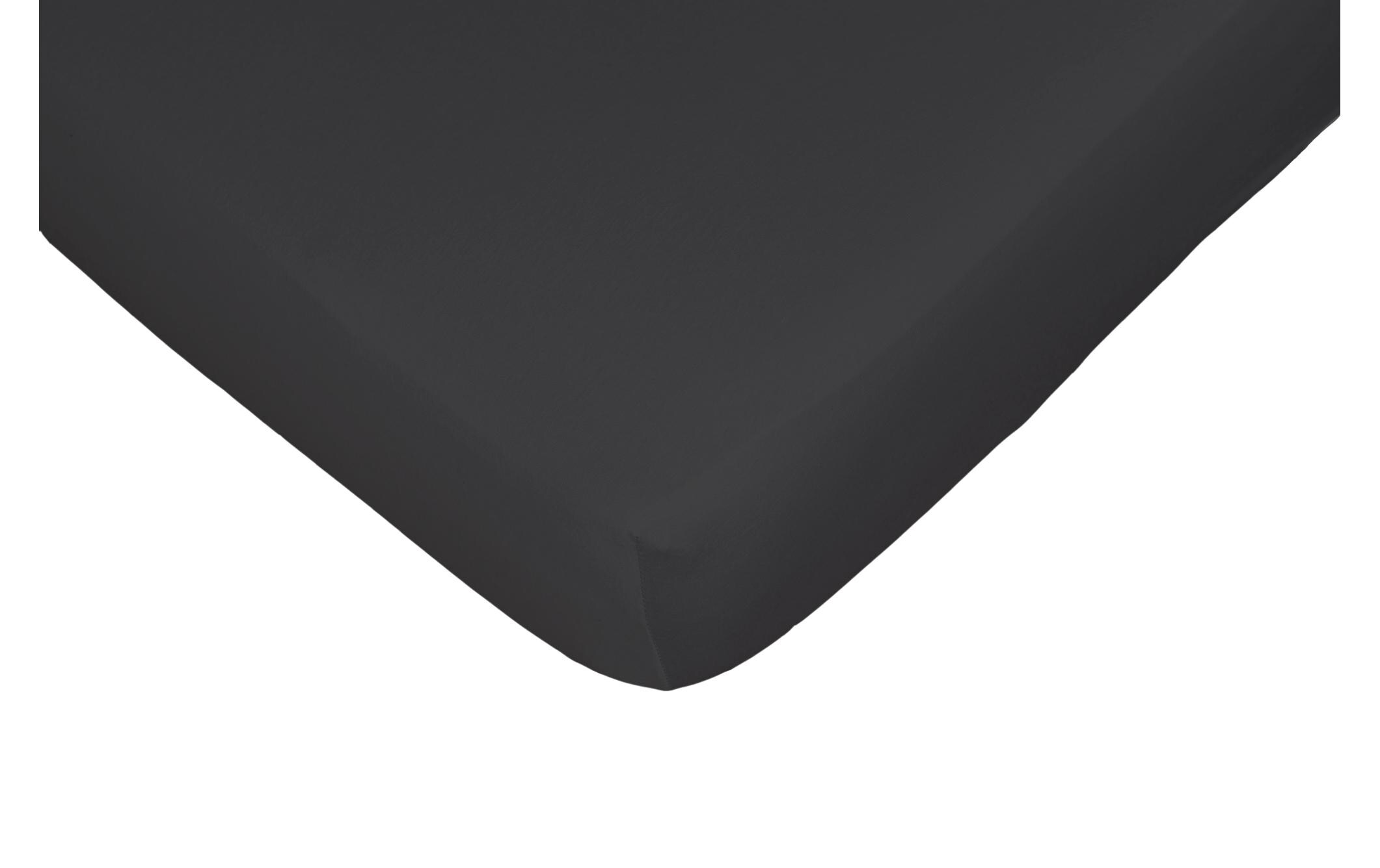 Night Fashion Fixleintuch Nela 90-100 x 200 cm, Anthrazit