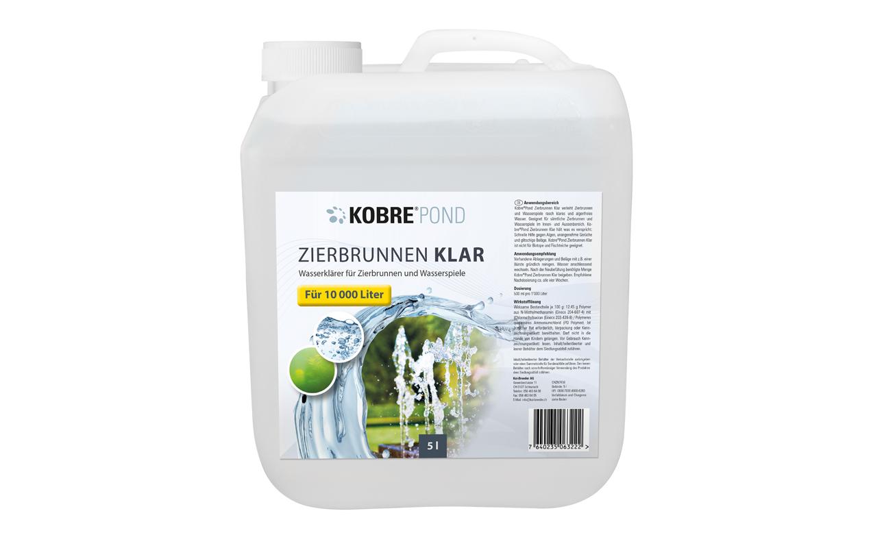 Kobre®Pond Zierbrunnen Klar 5 l