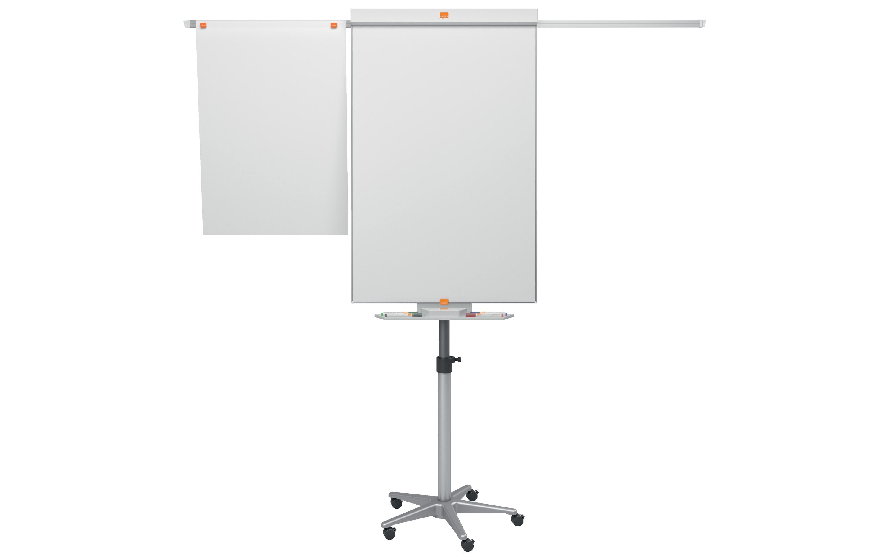 Nobo Impression Pro Flipchart Mobil Stahl mit Verlängerungsarmen