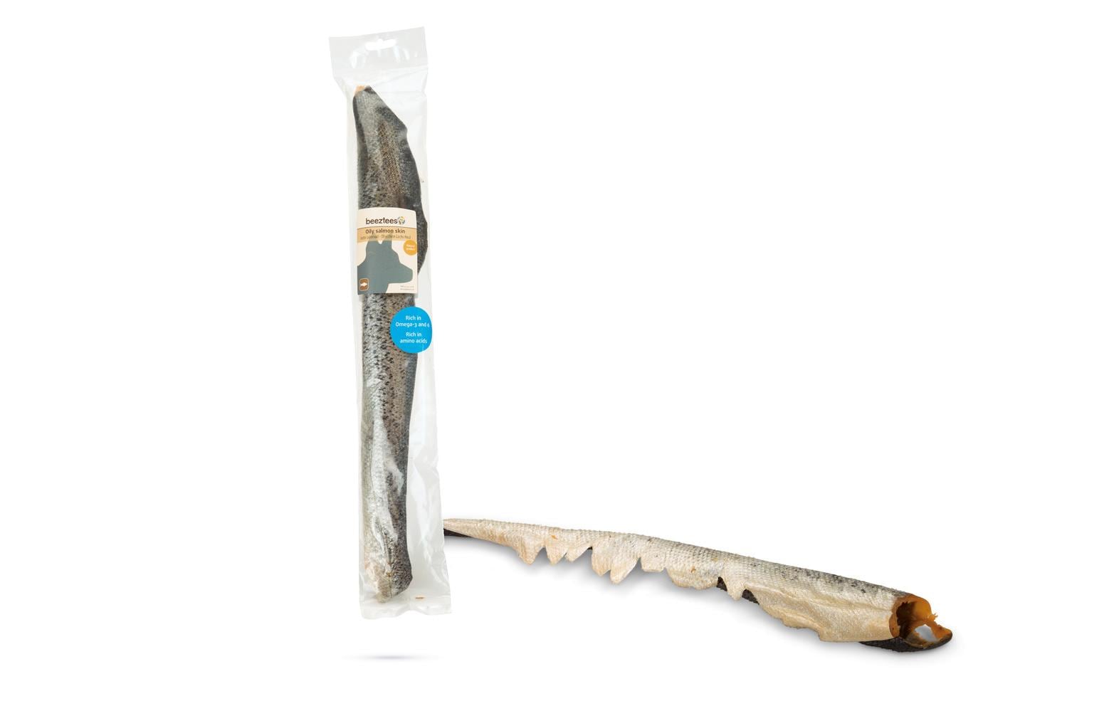 Beeztees Kausnack Fette Lachshaut, 1 Stück Beeztees Kausnack Fette Lachshaut, 1 Stück