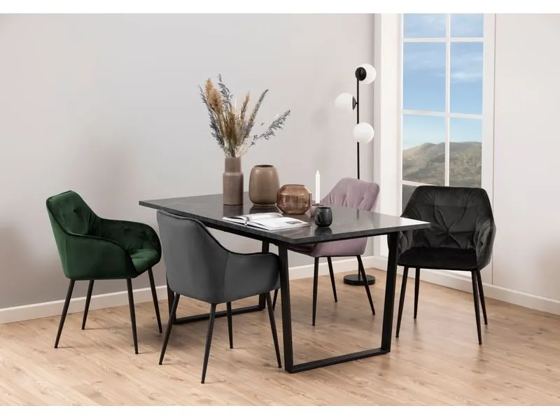 AC Design Stuhl Brooke, 2 Stück Forest Green AC Design Stuhl Brooke, 2 Stück Forest Green
