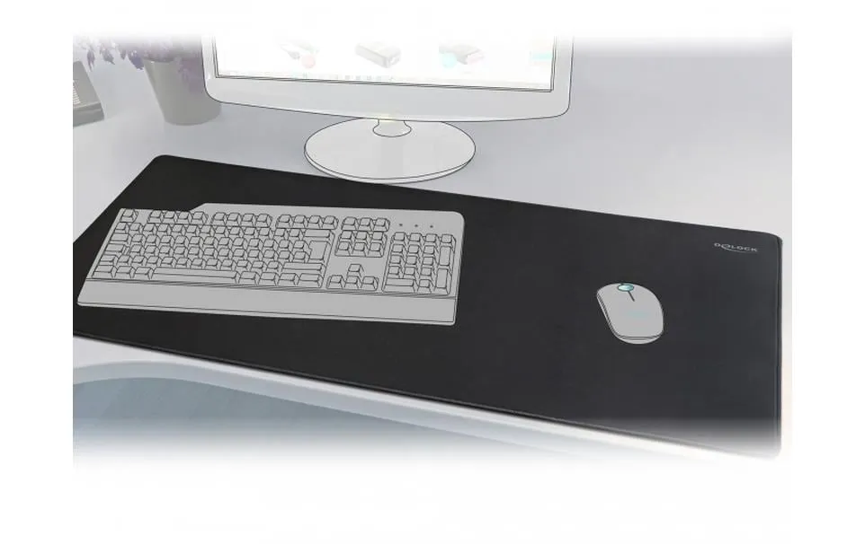 Delock Gaming-Mausmatte 12027 Schwarz Delock Gaming-Mausmatte 12027 Schwarz