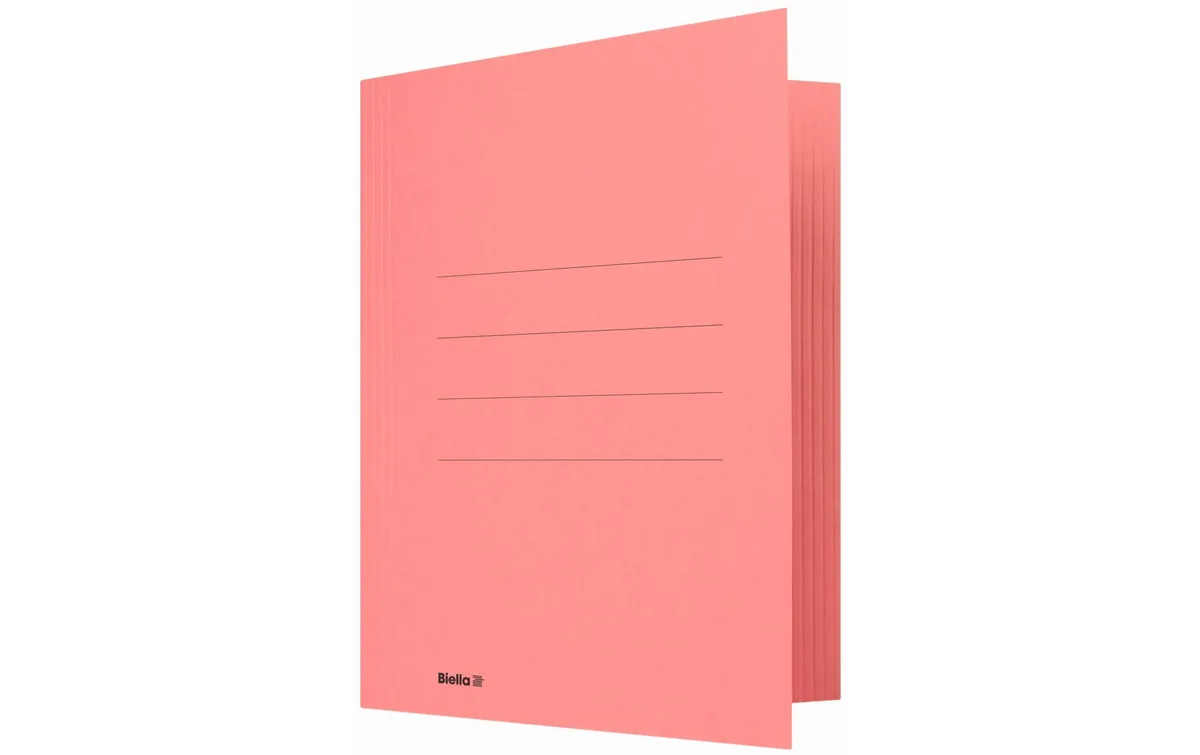 Biella Einlagemappe Jura A4 Rot für 240 Blatt Biella Einlagemappe Jura A4 Rot für 240 Blatt