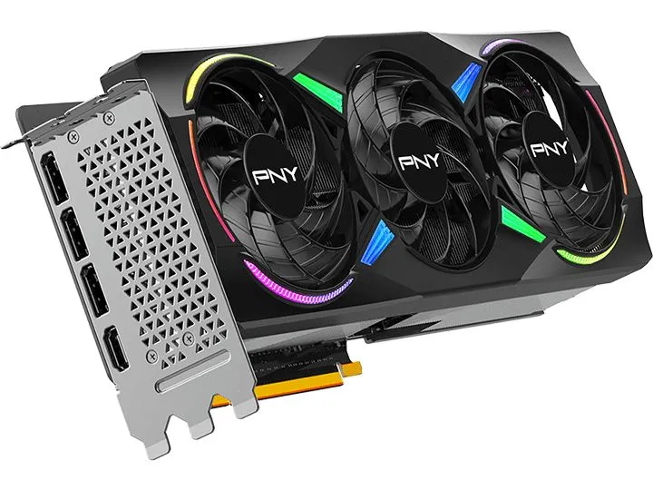 PNY GeForce RTX 5070 Ti 16 GB GDDR7 PCIe 5.0 x16 Triple Fan ARGB