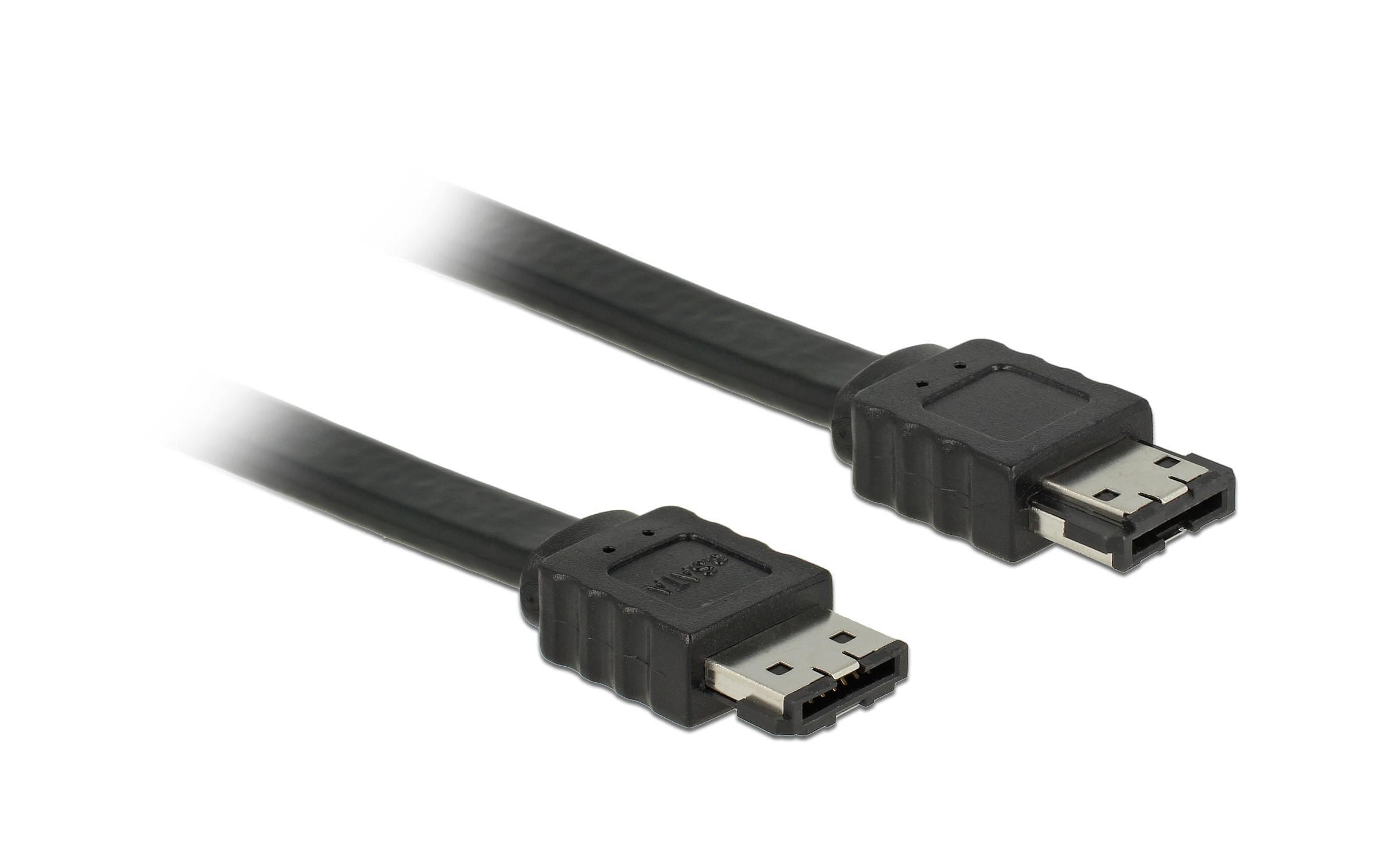 Delock eSATA-Kabel eSATA - eSATA (f-f) 1 m Delock eSATA-Kabel eSATA - eSATA (f-f) 1 m
