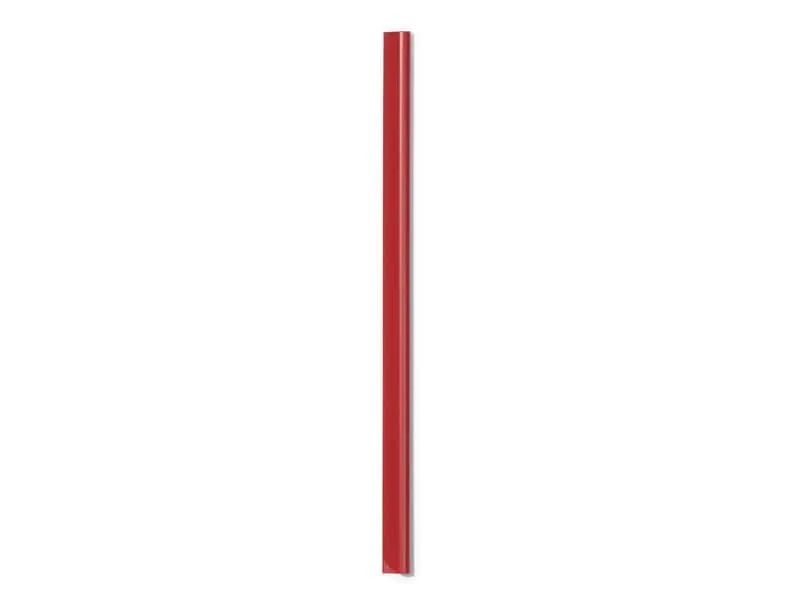 DURABLE Klemmschiene 6 mm, Rot, 50 Schienen DURABLE Klemmschiene 6 mm, Rot, 50 Schienen