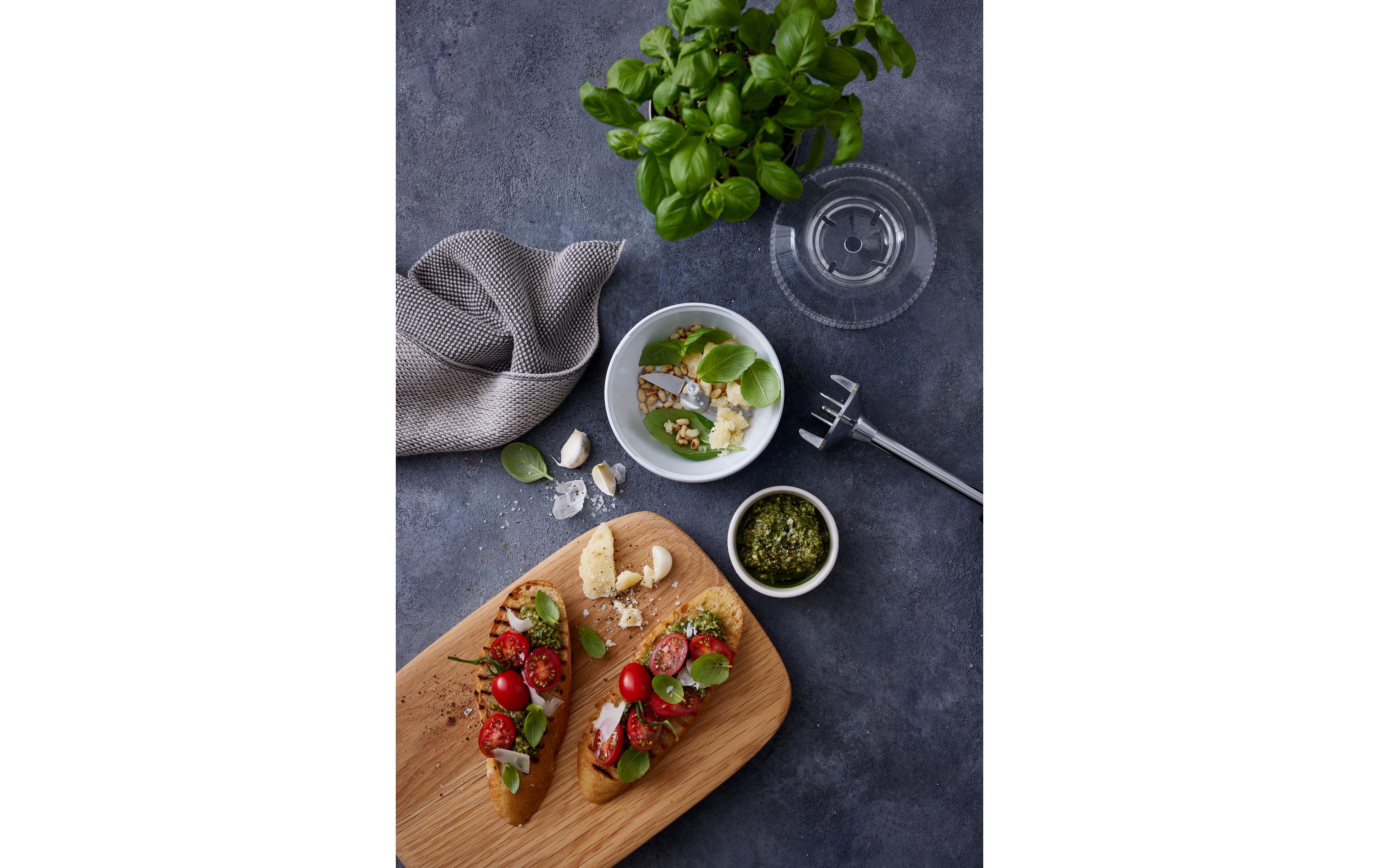 Bamix Processormühle Weiss