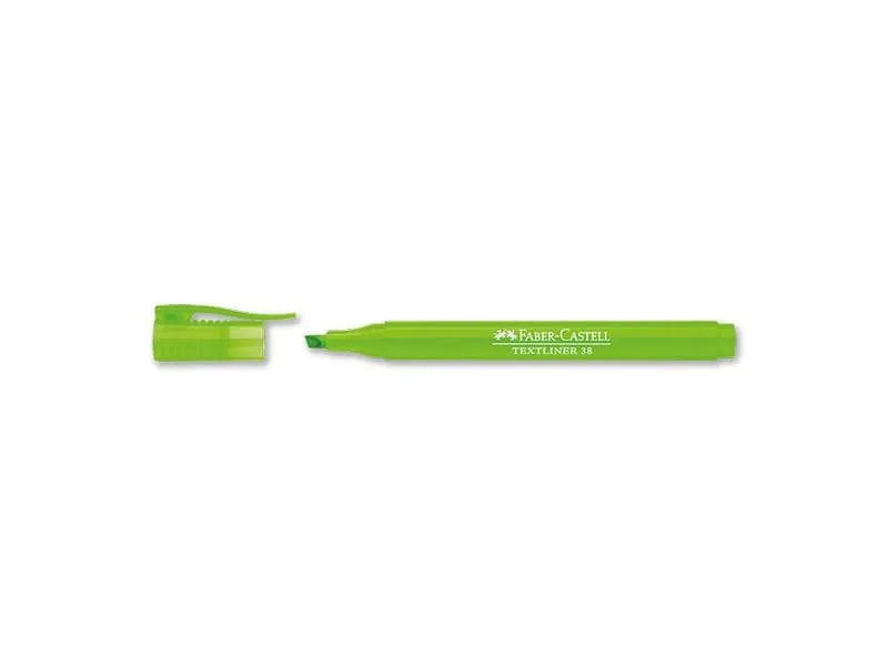 Faber-Castell Textmarker 38 Grün Faber-Castell Textmarker 38 Grün