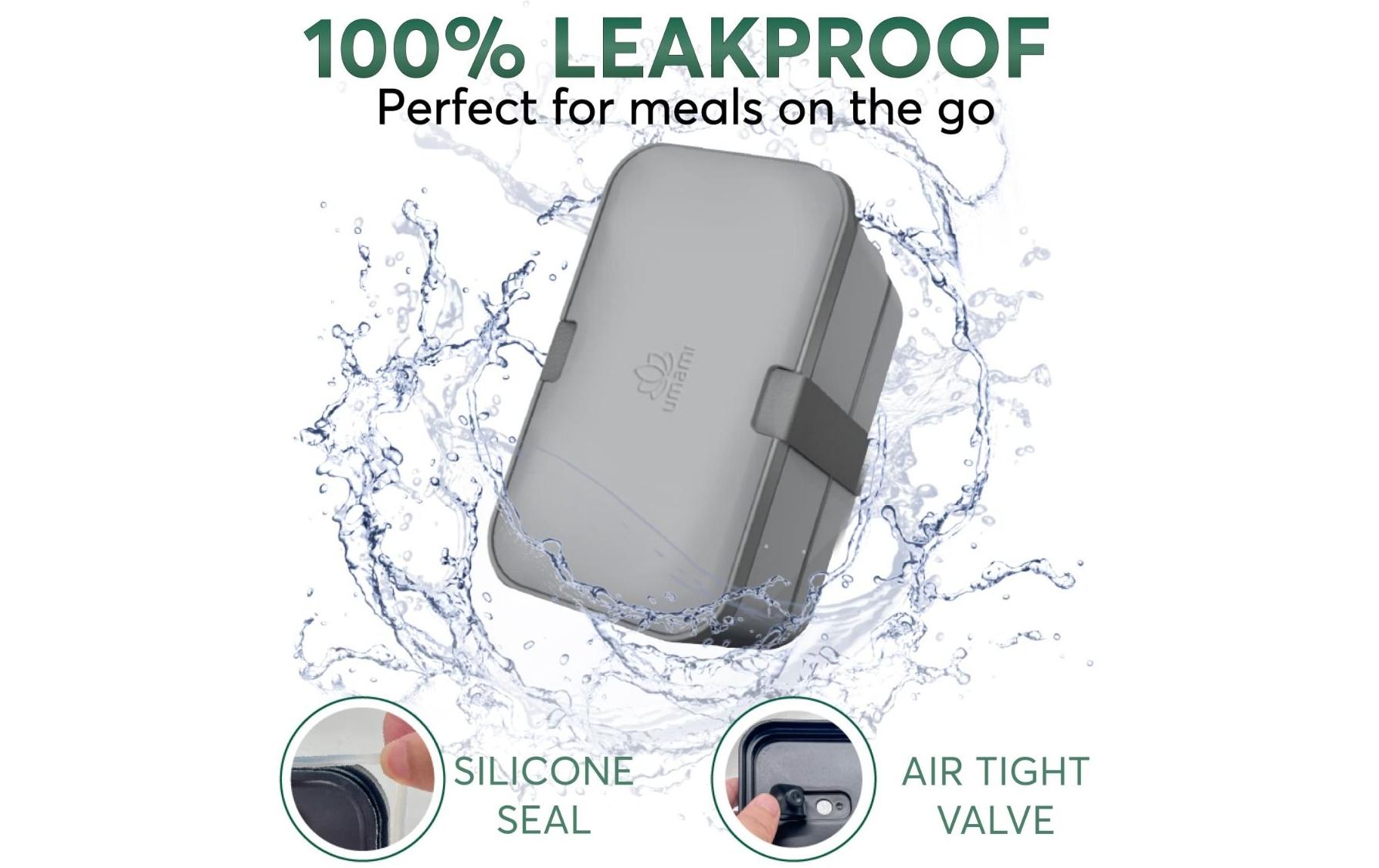 Umami Lunchbox Nestable L Carbon Gray