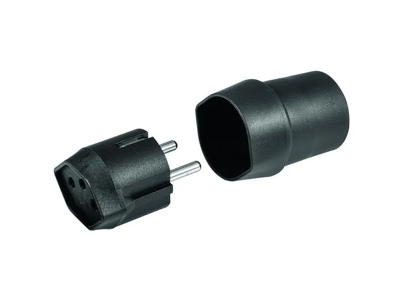 STEFFEN Fixadapter Schweiz T12 - Deutschland Schuko IP20, 3-Polig STEFFEN Fixadapter Schweiz T12 - Deutschland Schuko IP20, 3-Polig