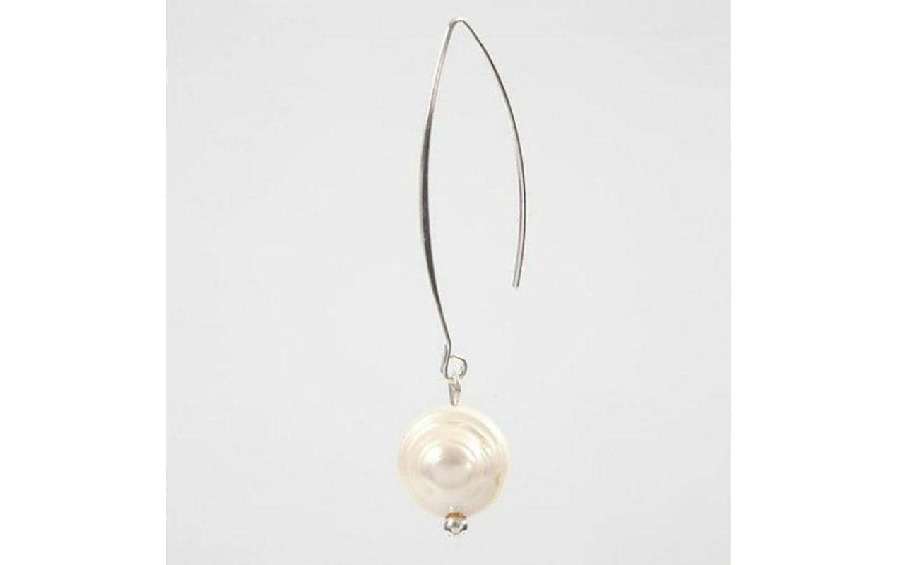 Creativ Company Ohrring 42 mm Versilbert, 4 Stk.