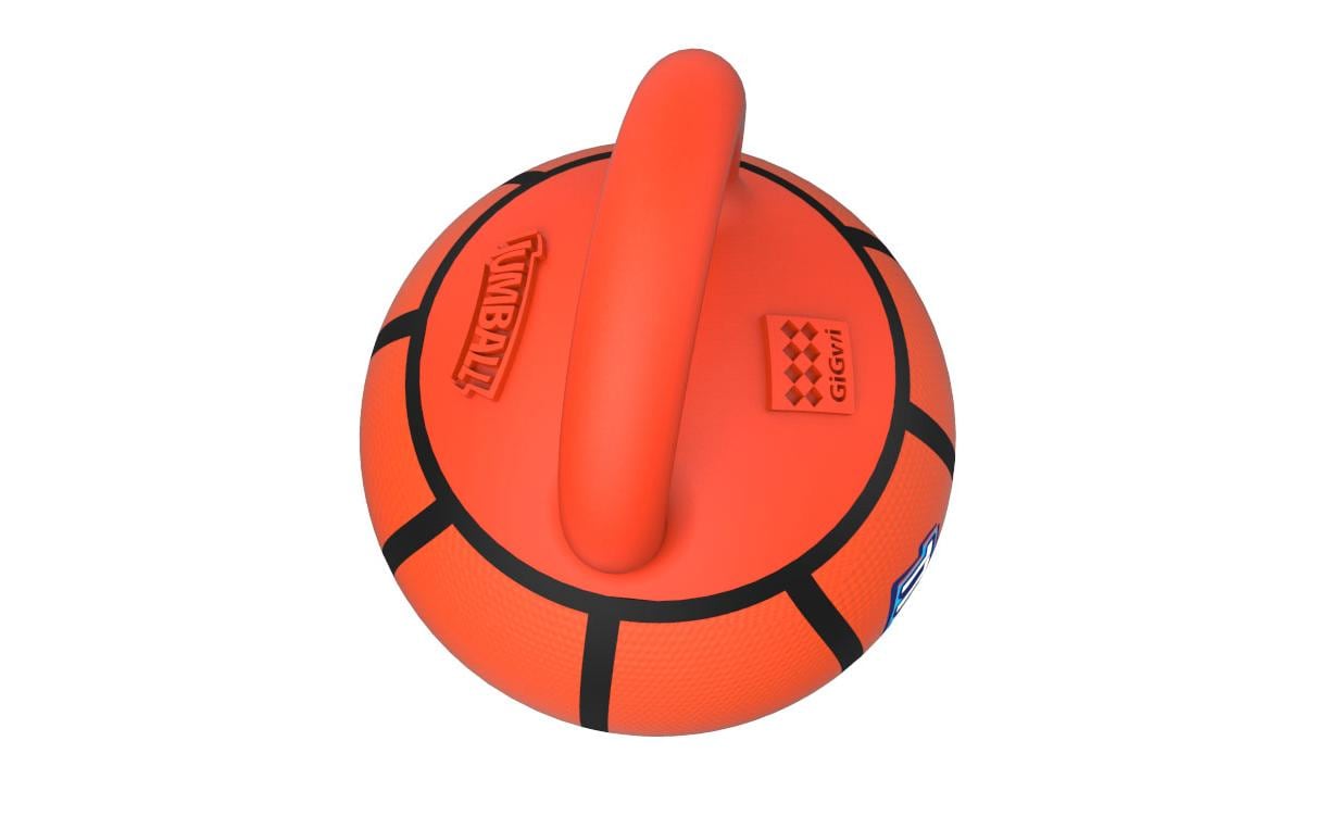 GiGwi Hunde-Spielzeug Jumpball, Basketball, Orange