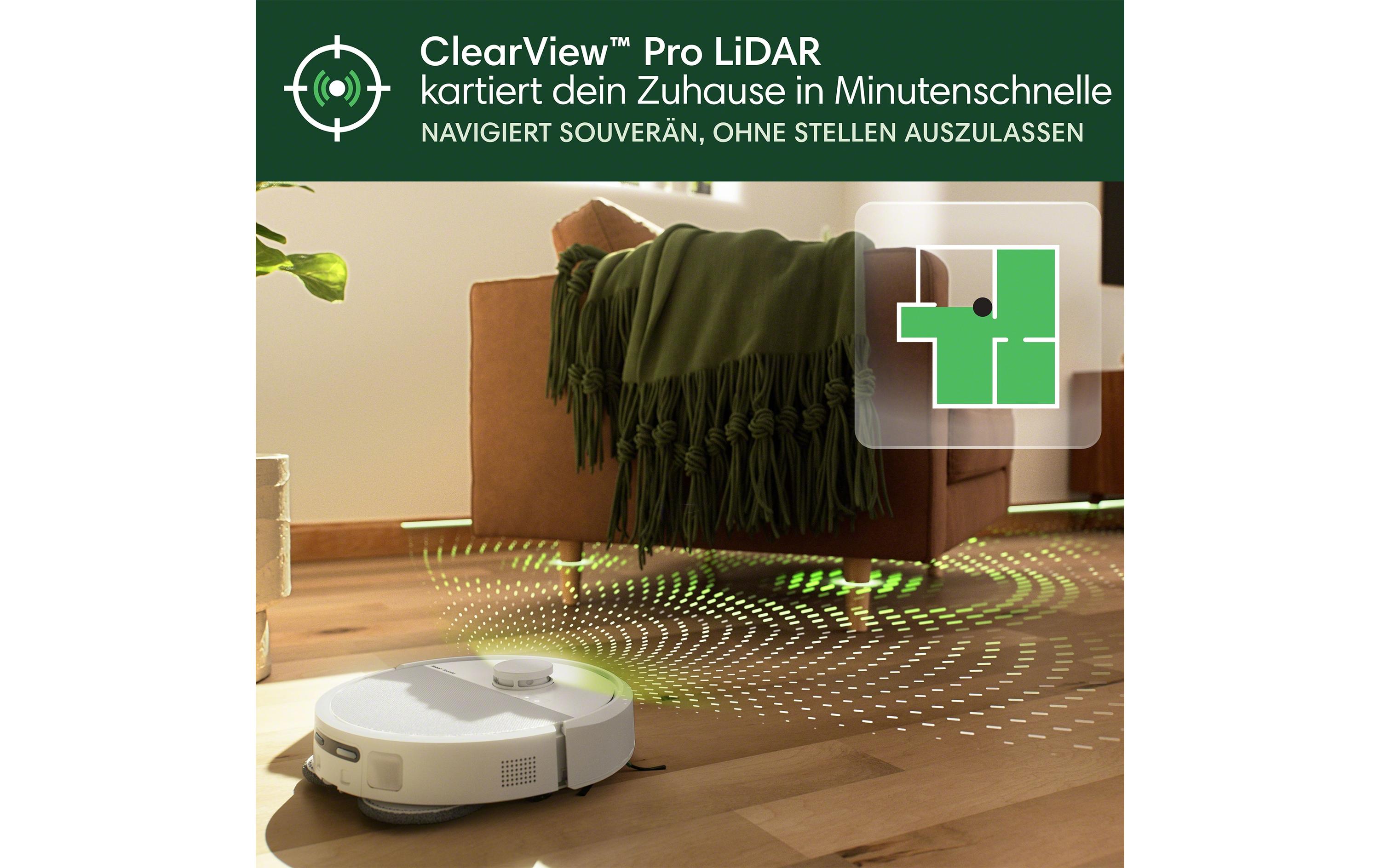 iRobot Saug- und Wischroboter Roomba Plus 505 Combo + AutoWash Dock