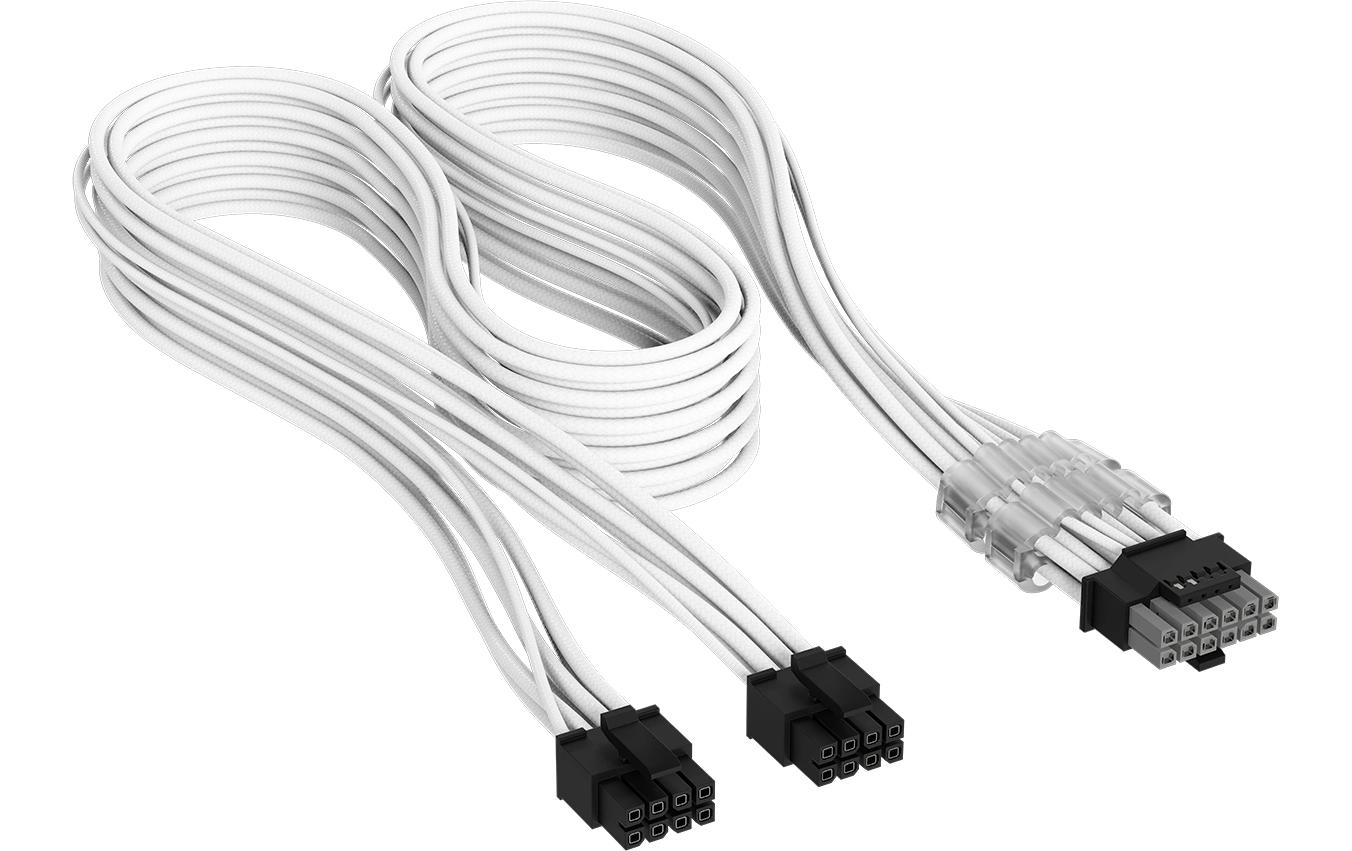 Corsair Stromkabel 2x 8-Pin auf PCIe 12V-2x6 65 cm Corsair Stromkabel 2x 8-Pin auf PCIe 12V-2x6 65 cm