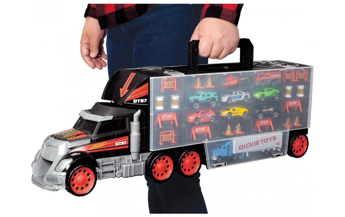 Dickie Toys Lastwagen für 42 Autos