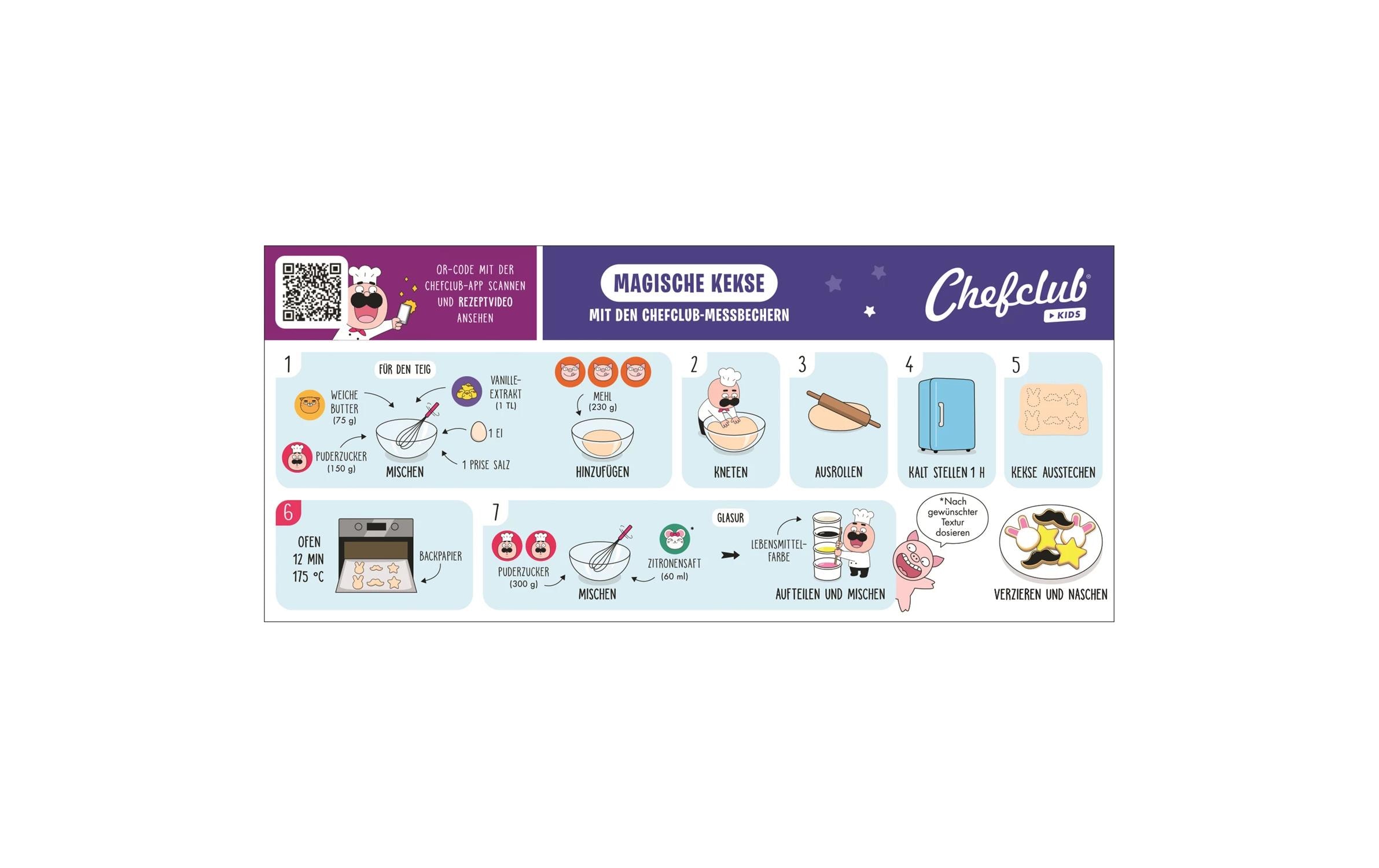 Chefclub Keksausstecher Magische Kekse