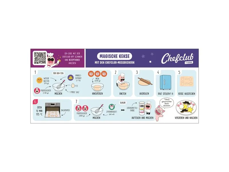 Chefclub Keksausstecher Magische Kekse