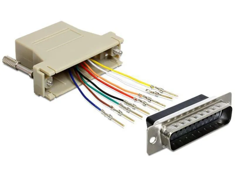 Delock Adapter RJ-45 - DB15 (f-m) 0 m Delock Adapter RJ-45 - DB15 (f-m) 0 m