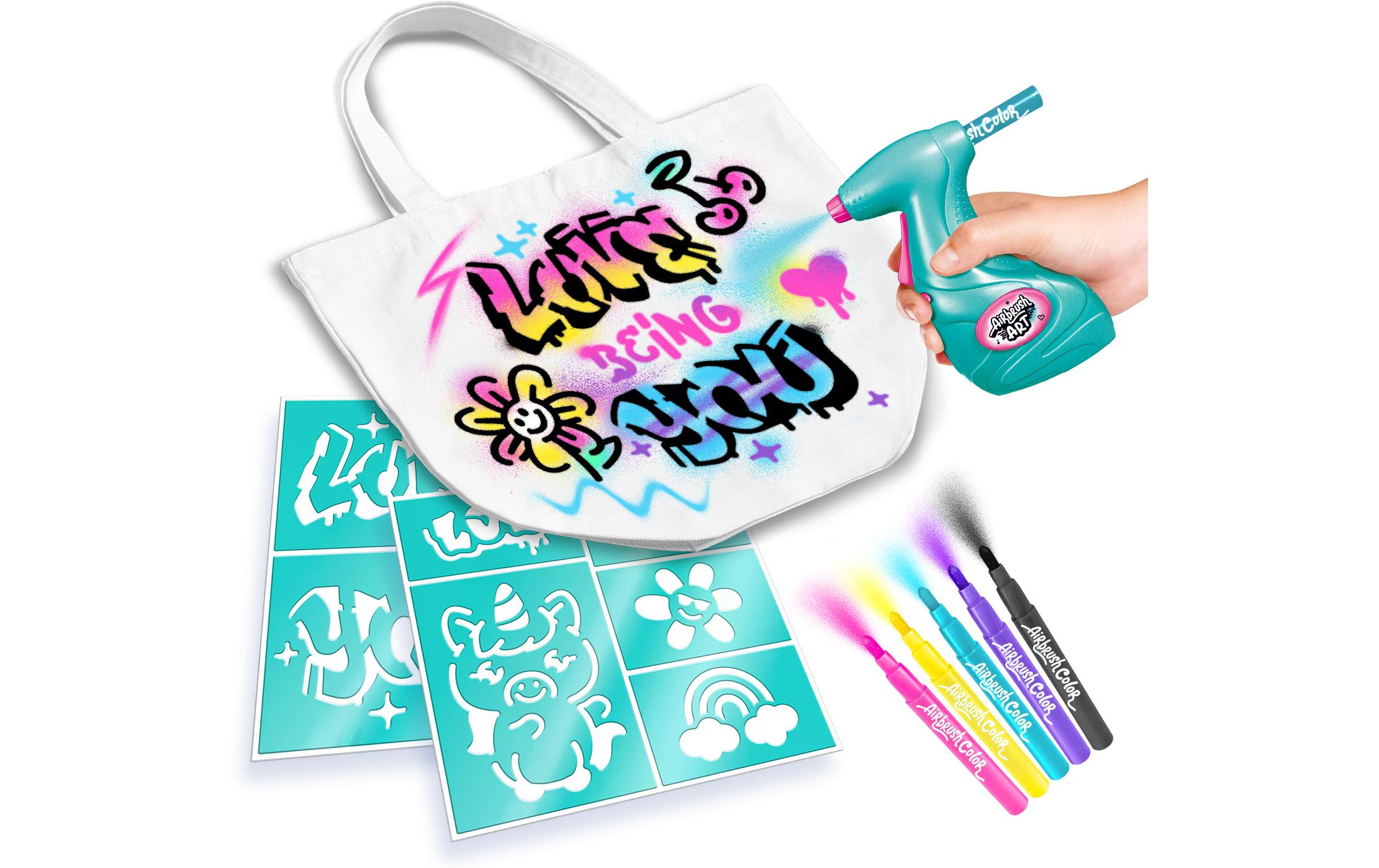 Canal Toys Bastelset Airbrush Art Fashion Design Kit