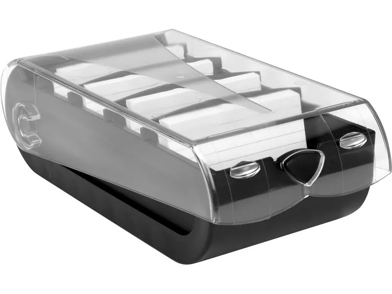 Biella Karteibox Bunny A8 100 Karten, Schwarz Biella Karteibox Bunny A8 100 Karten, Schwarz