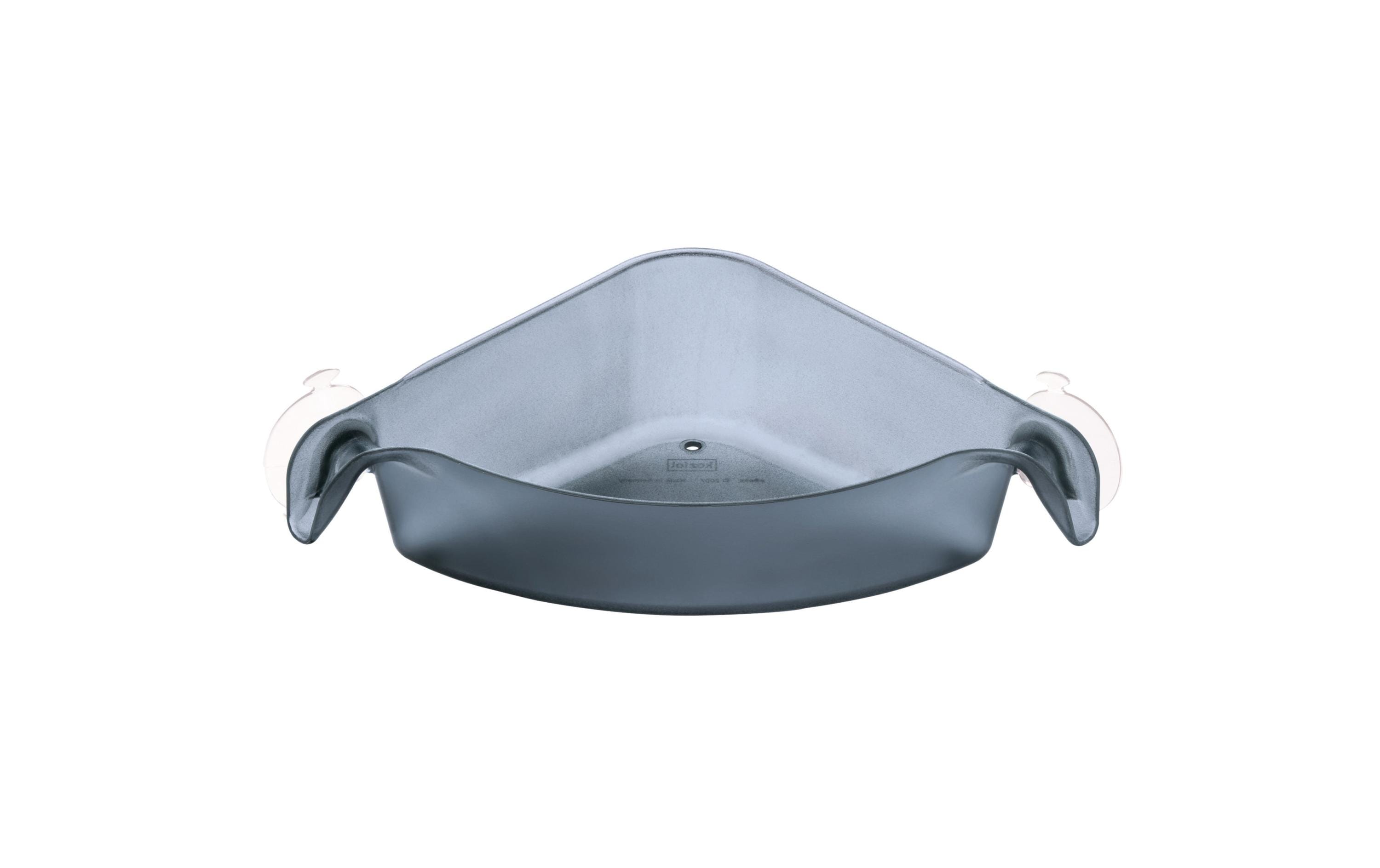 Koziol Duschmittelhalter Eckutensilo BOKS Anthrazit