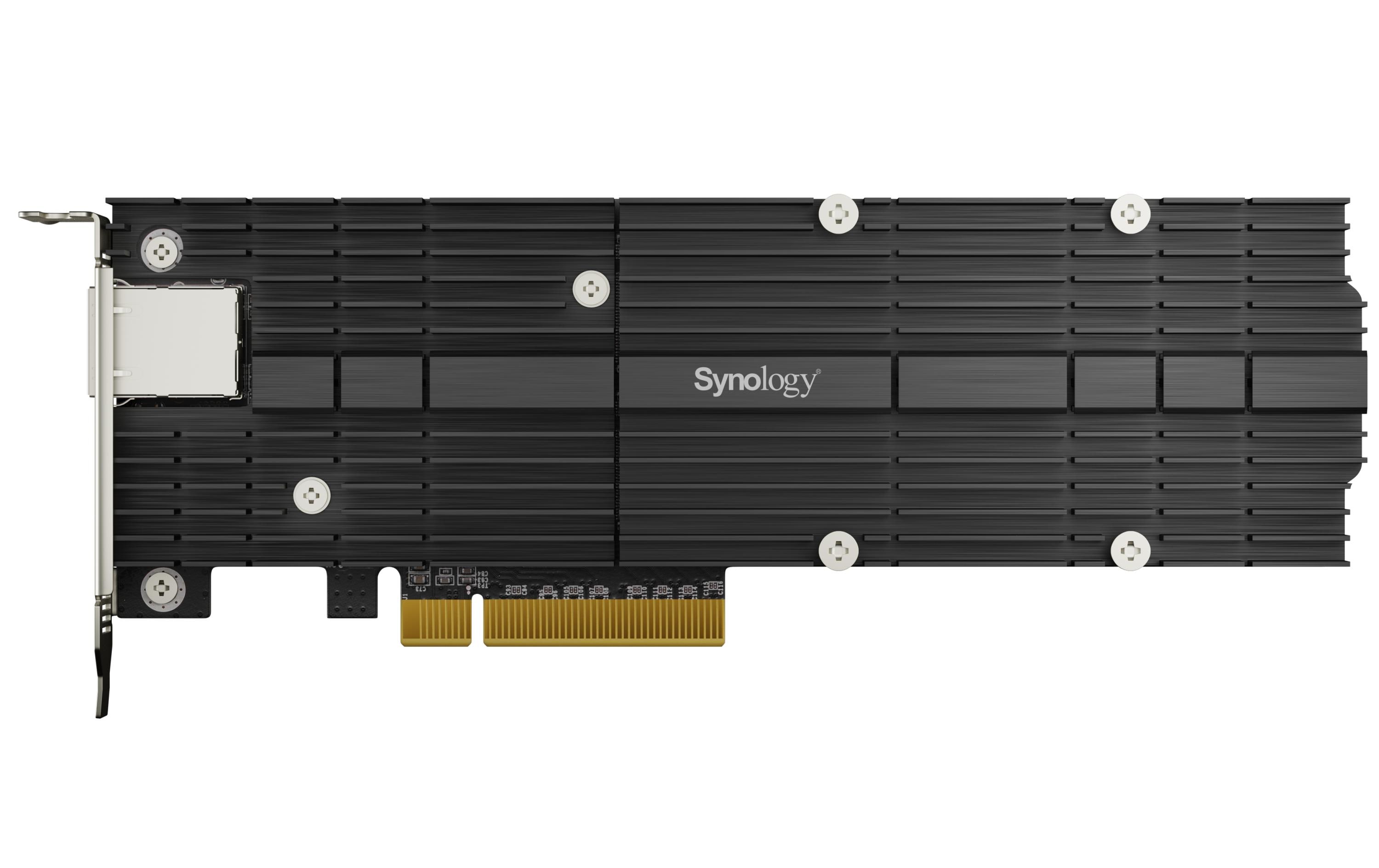 Synology Erweiterungskarte E10M20-T1 M.2 SSD & 10GbE Adapter Synology Erweiterungskarte E10M20-T1 M.2 SSD & 10GbE Adapter